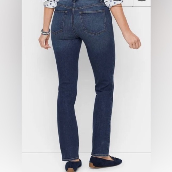 Talbots / Blue / straight leg jeans -Size 10 /Ultra-flattering - Picture 12 of 12